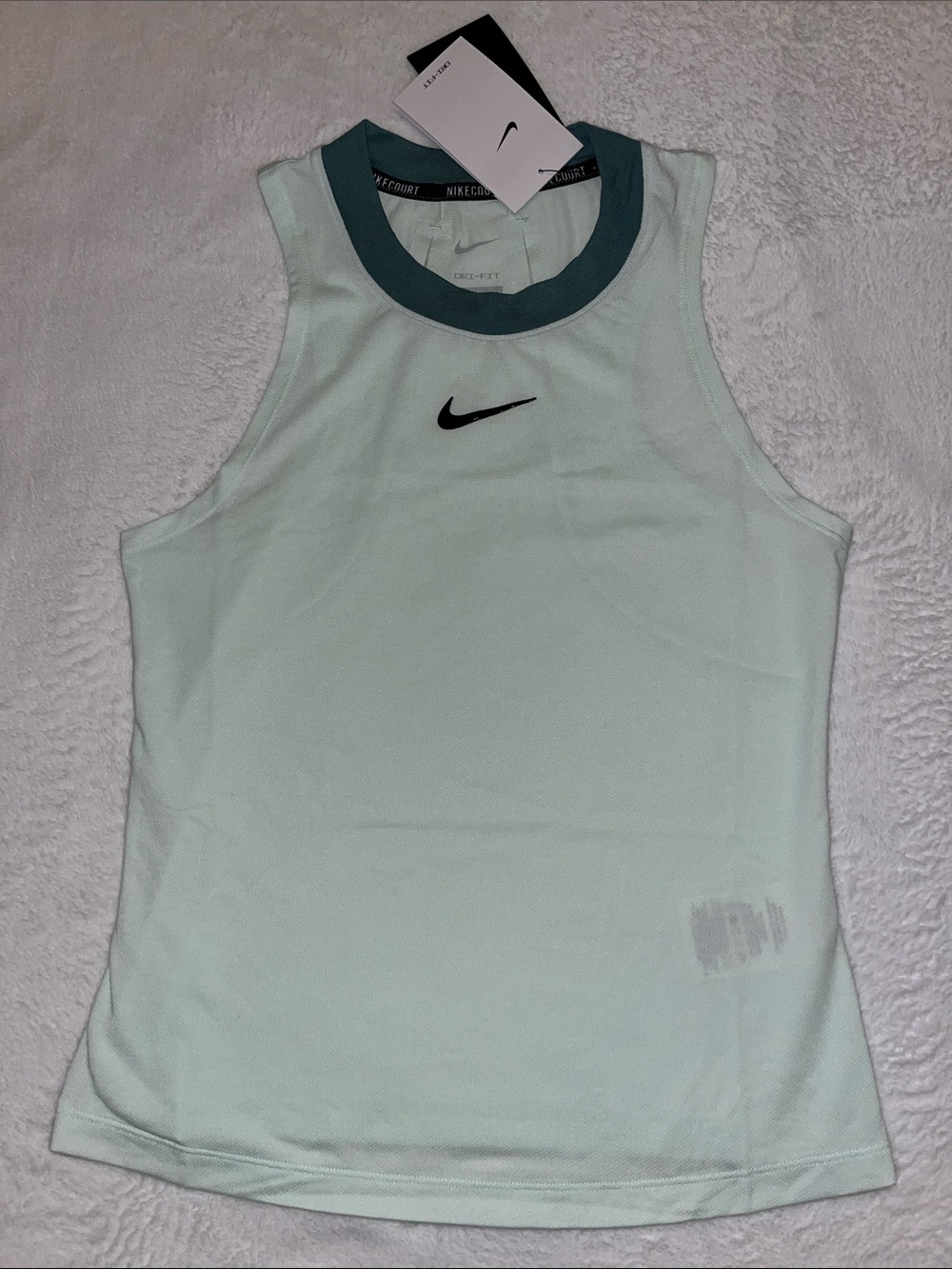 Nike Tennis Court Dri Fit Advantage Tank Top Women's S green  FD5672-394 $55